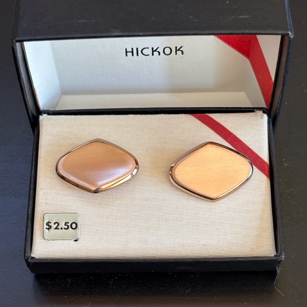 Vintage Hickok Cufflinks for Men NIB